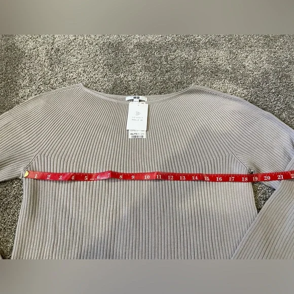 Uniqlo Size XXL Women's Ribbed Sweater - Light Taupe - Picture 11 of 11